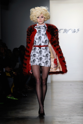 Illustration for article titled Blood is the new black at this deranged horror-themed fashion show